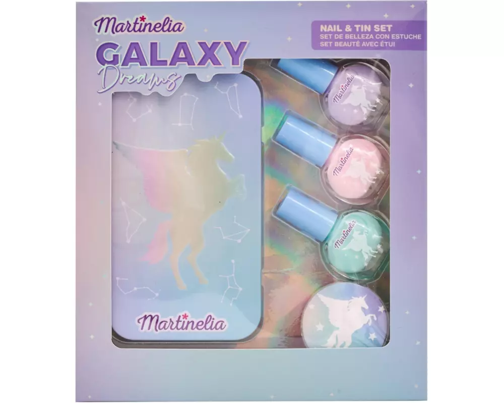 Martinelia Nagelset Galaxy Dreams: Nails & Tin Box