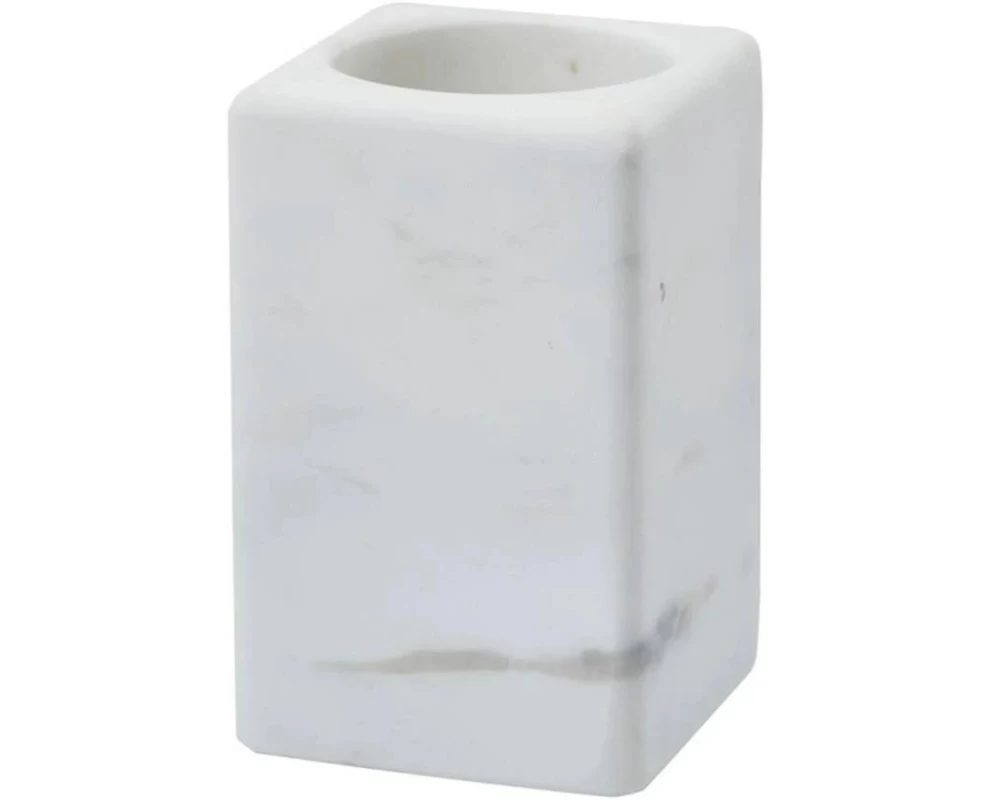 Aquanova Zahnputzbecher Hammam Weiss