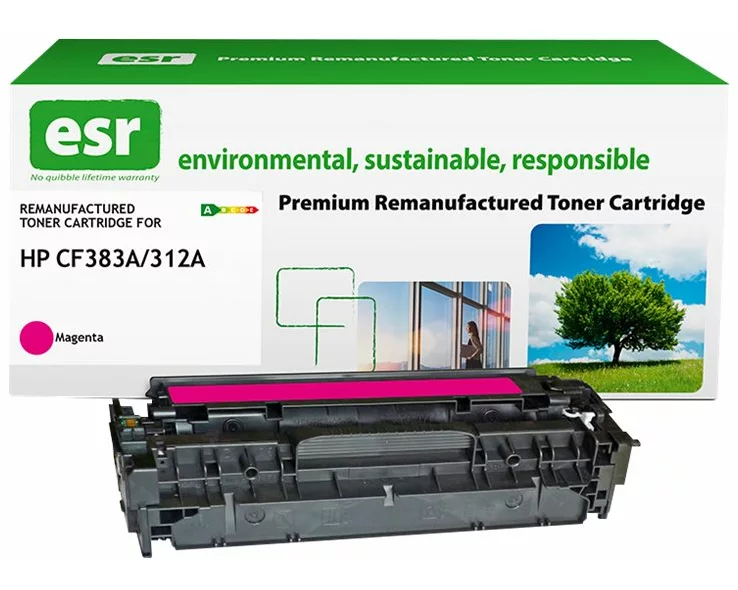 ESR Toner cartridge compatible with HP CF383A magenta remanufactured 2.700 pages