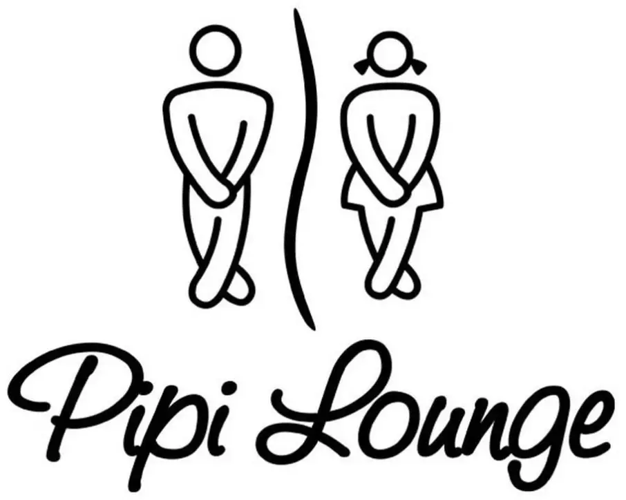 Trenddeko Wanddekoration Pipi Lounge 20 x 16 cm