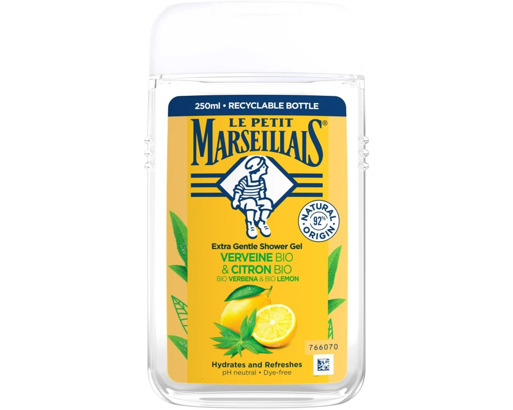 Le petit Marseillais Duschgel Bio Eisenkraut und Zitrone 250 ml