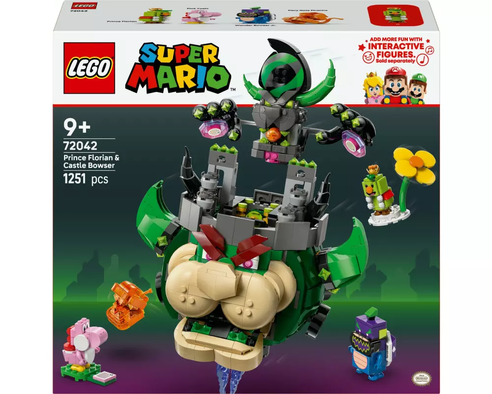 LEGO® Super Mario Prinz Florian und Schloss-Bowser 72042