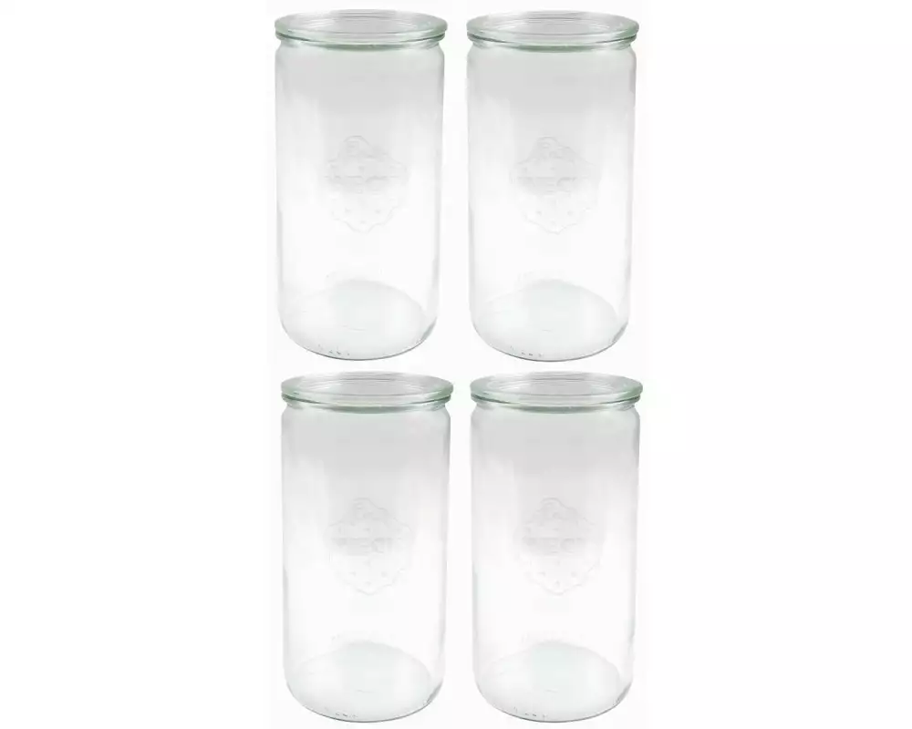 Weck Einmachglas 1575 ml, 4 Stück
