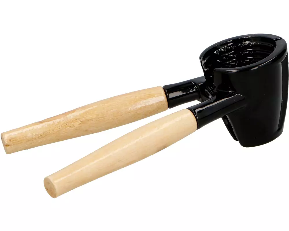 ALPINA Nussknacker und Flaschenöffner 2 in 1 Aluminium/Holz