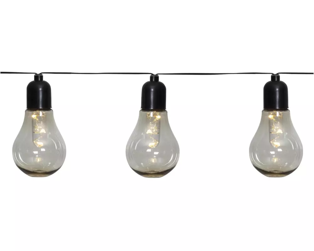 Star Trading Lichterkette GLOW Schwarz