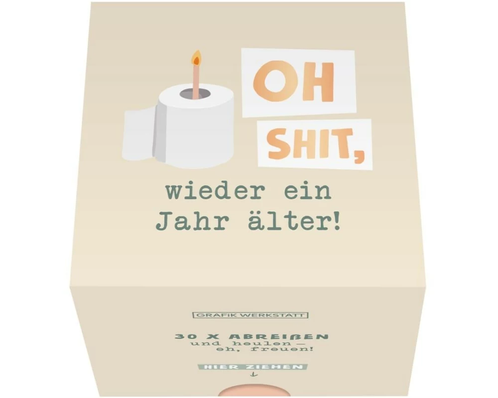 Grafik Werkstatt Message in a Box Oh shit