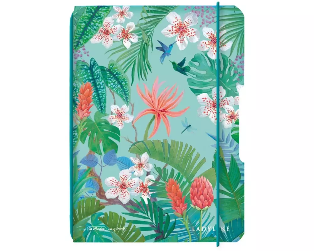 Herlitz Notizheft Ladylike Jungle A6, 40 Blätter, punktiert