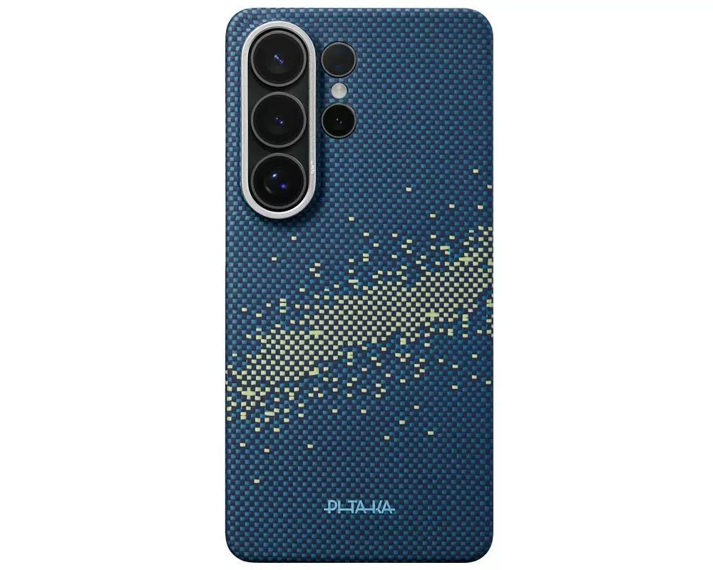 PITAKA Aaron Button Edge Case Galaxy S26 Ultra Magsafe, Milky Way