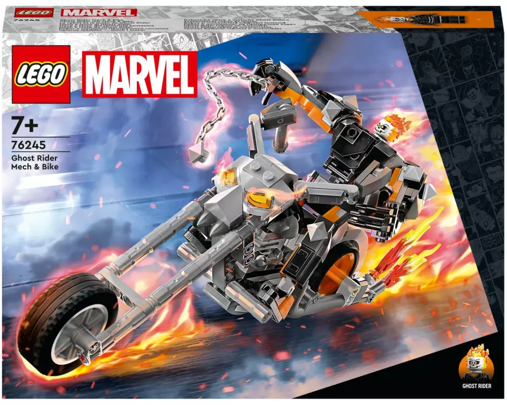 LEGO® Marvel Ghost Rider mit Mech & Bike 76245