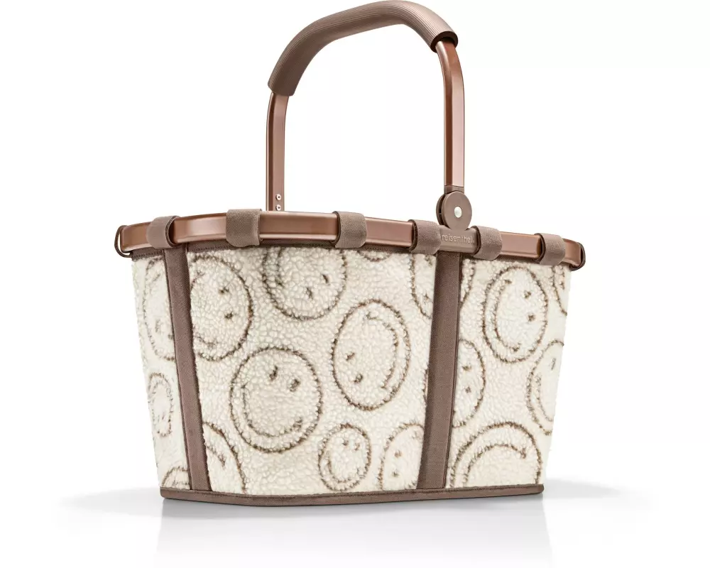 Reisenthel Einkaufskorb Carrybag Smiley Teddy Chocolate
