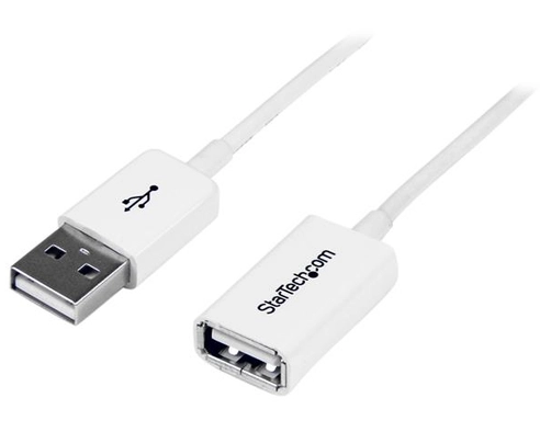 StarTech.com 3m White USB 2.0 Extension Cable A to A