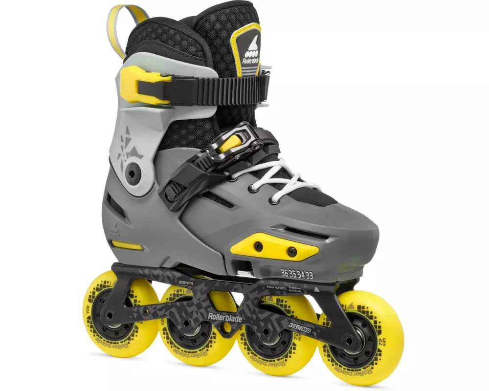 ROLLERBLADE Inline-Skates Apex Anthrazit/Gelb, 29-32