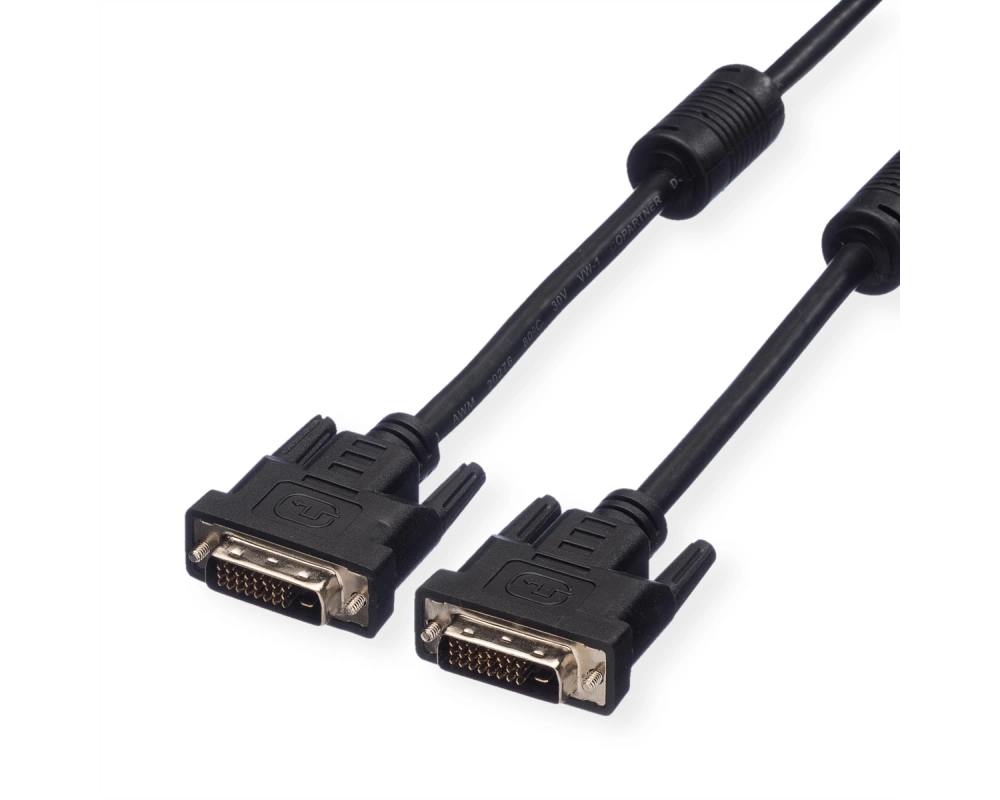 VALUE Monitorkabel DVI, DVI ST-ST, (24+1) dual link, 7,5 m
