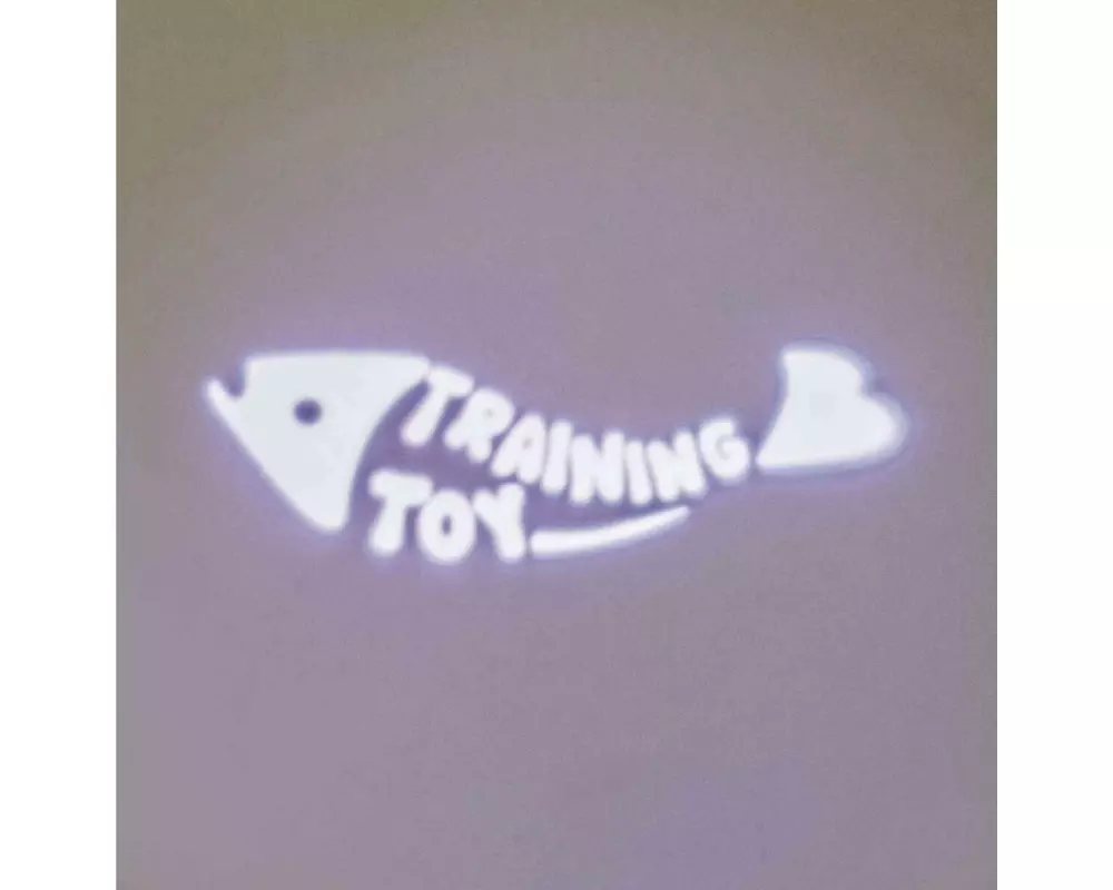 Trixie LED Pointer Catch the Light, Fisch 8 cm, Grau