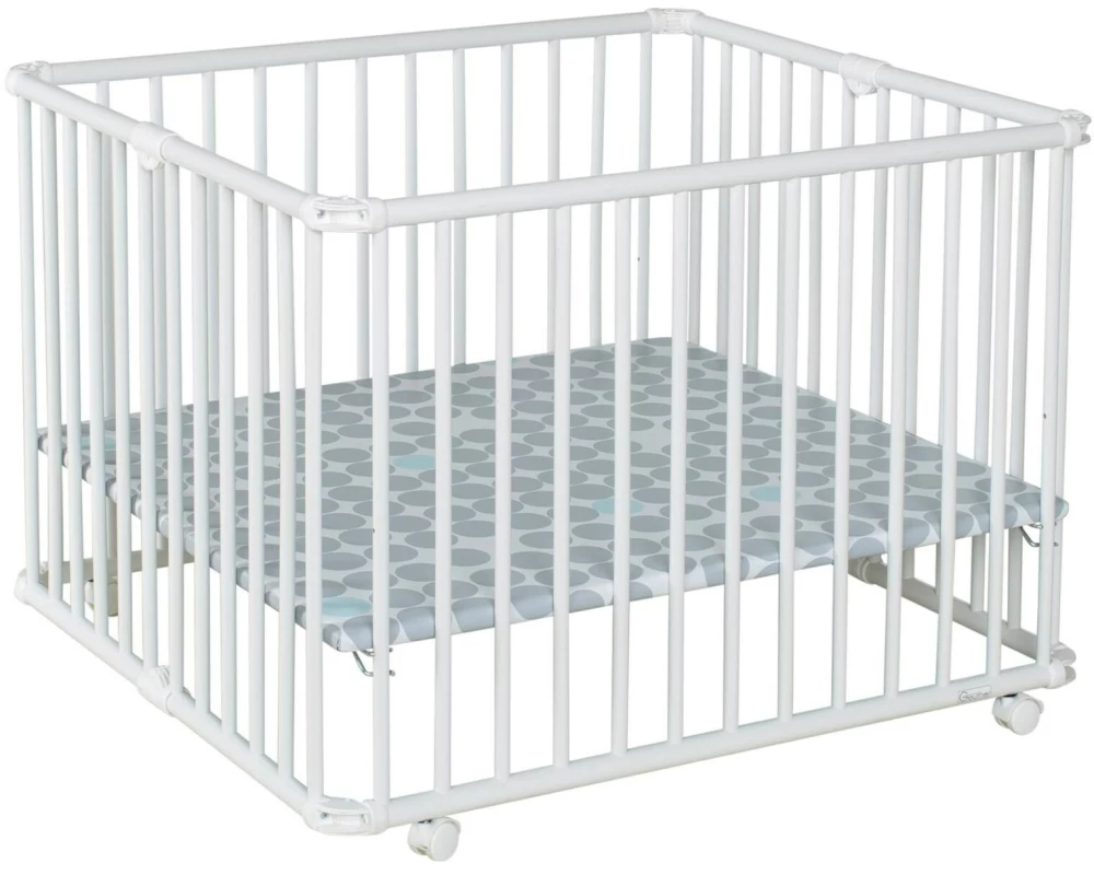 Geuther Laufgitter auf Rollen Lucilee Weiss