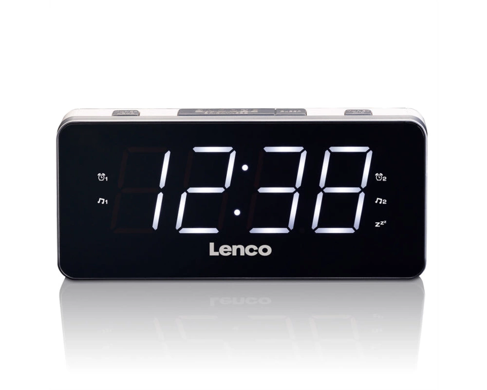 Lenco Radiowecker CR-18 White, Weiss