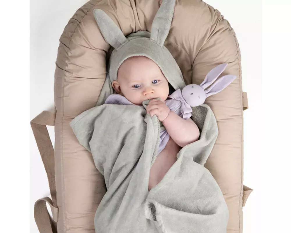 ELODIE Tragbares Cocoon Pure Khaki