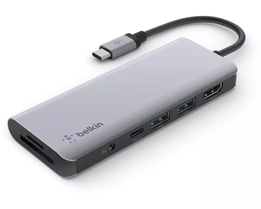 Belkin Dockingstation USB-C Multiport 7-in-1