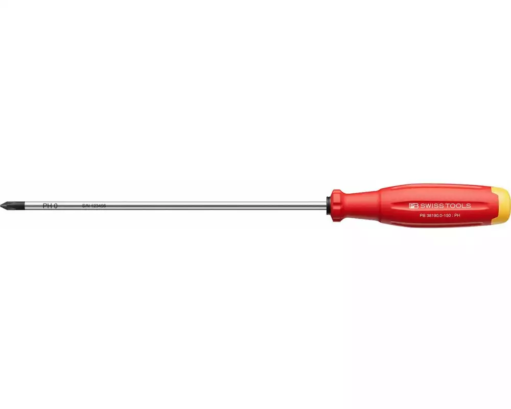 PB Swiss Tools Kreuzschraubenzieher SwissGrip Evo PH 0 150 mm Phillips