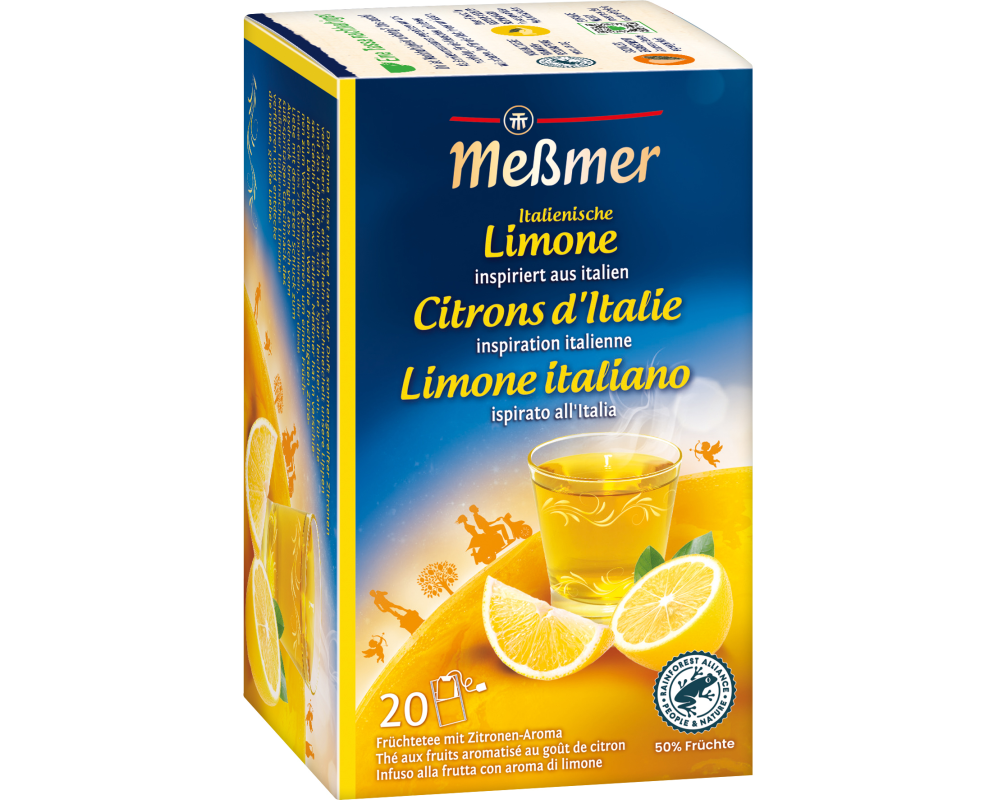 MESSMER Italienische Limone 10582001 Beutel 2.5g, 20 Stk.