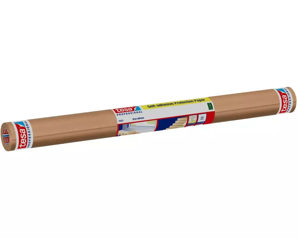 tesa Selbstklebendes Schutzpapier 1x Rolle 10 m x 60 cm