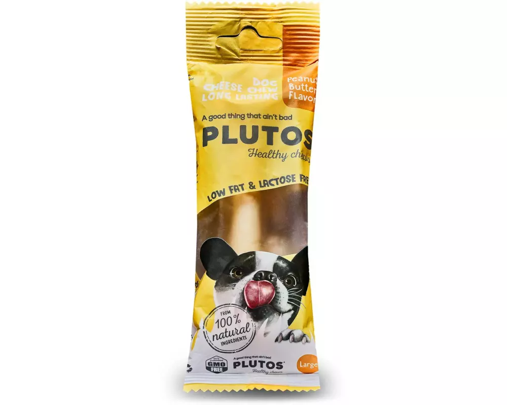Plutos Kausnack Käse & Erdnussbutter, L