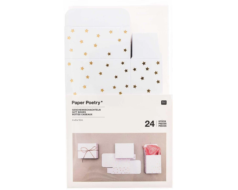 Rico Design Adventskalender Stars Boxen