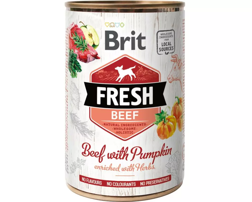 Brit Nassfutter Fresh Beef with Pumpkin 6 x 400 g