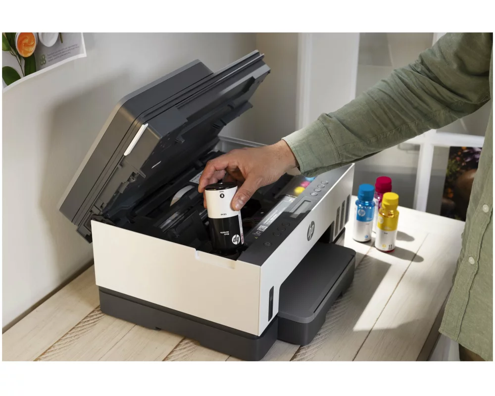 HP Smart Tank Printer 7315, AiO, MFP, Colour, A4, 13ppm Copy, 15ppm Print, 250sheets, USB, LAN, Wi-Fi, Bluetooth, Black
