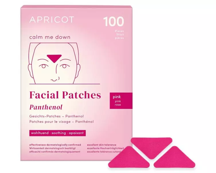 Apricot Gesicht Patches mit Panthenol 100 Stück
