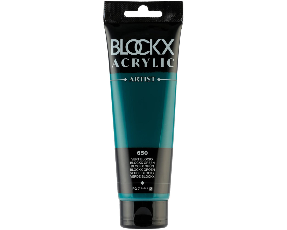 BLOCKX Acrylfarbe 120ml 60650BXC Blockx grün