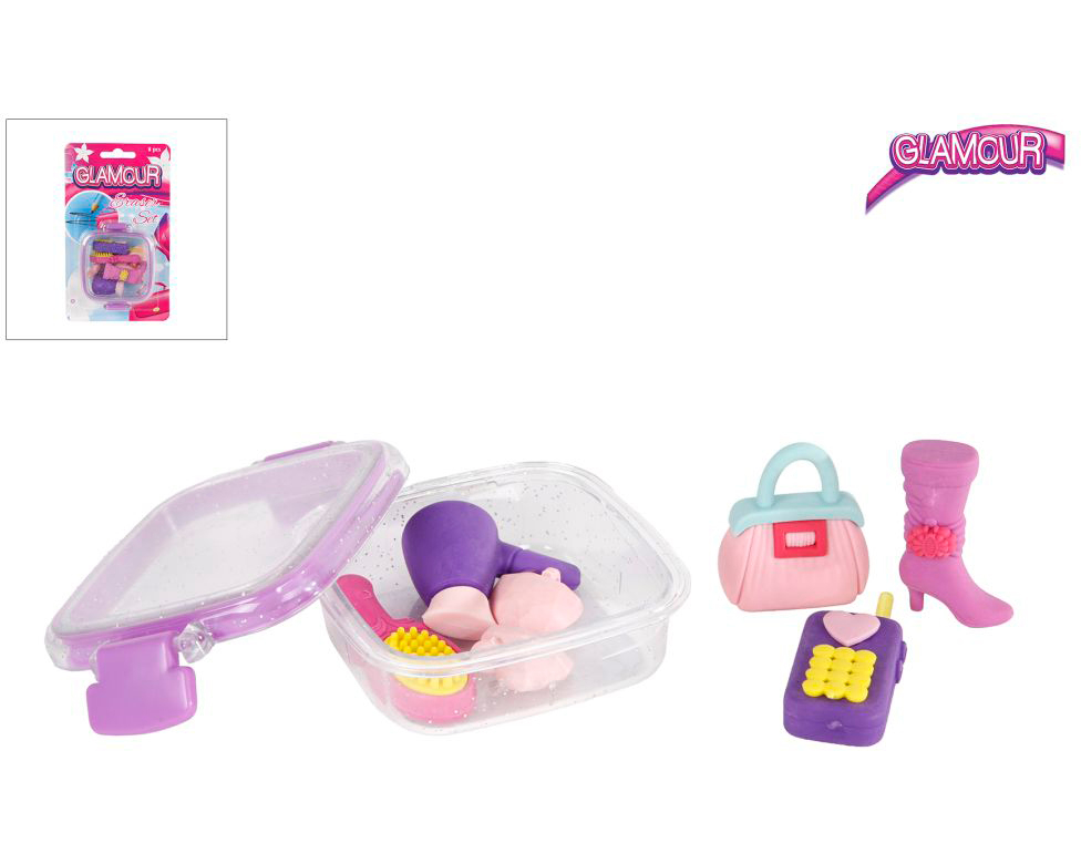 ROOST Radiergummi Glamour 590223 8 Stück