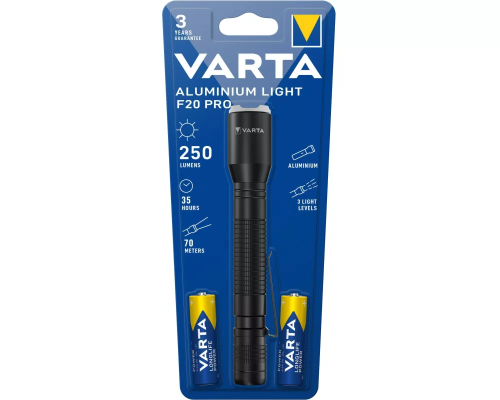 Varta Taschenlampe Light F20 Pro