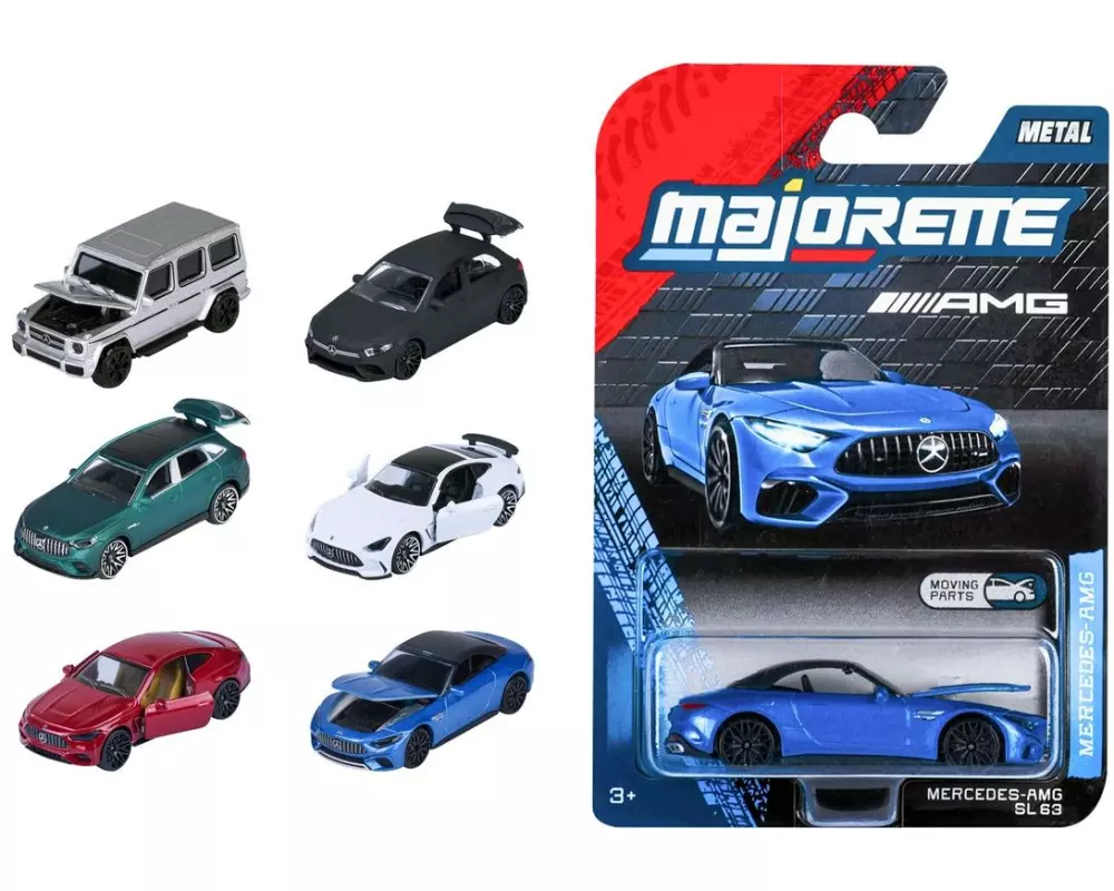 Majorette Mercedes-AMG Premium Cars, 6-sort. Metall, 1:64