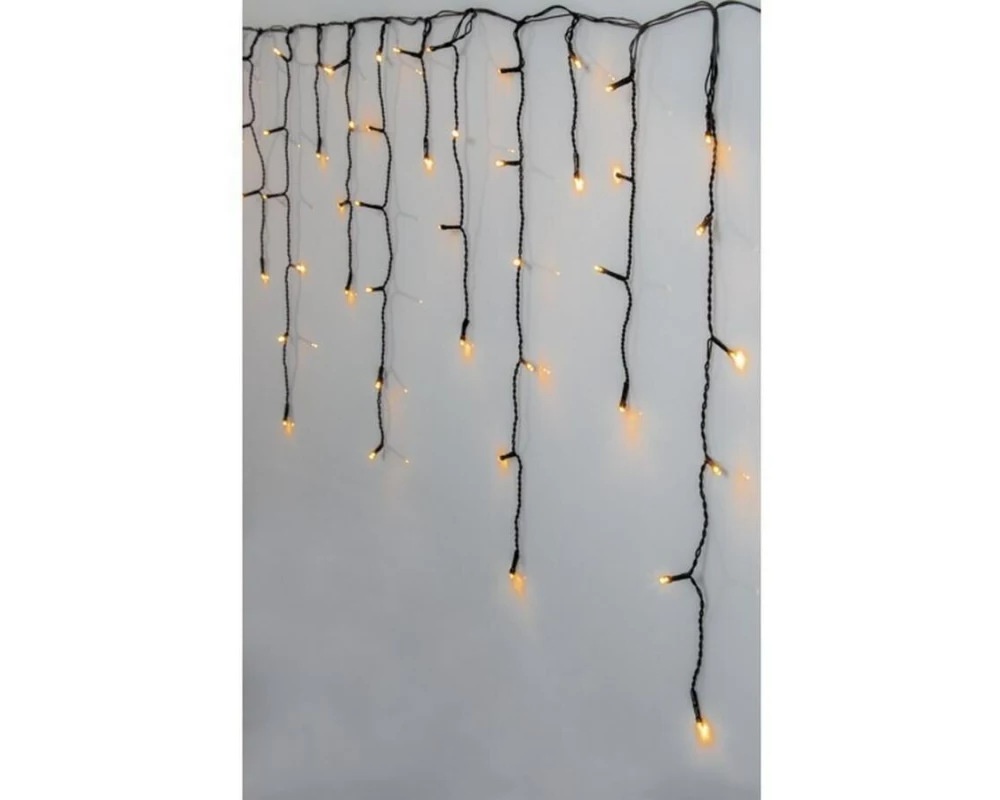 Star Trading LED-Lichtervorhang Icicle, 240 LED, 590 cm, Outdoor