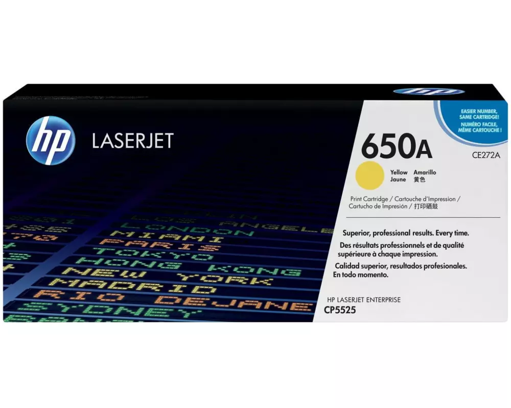 HP Toner Nr. 650A (CE272A) Yellow