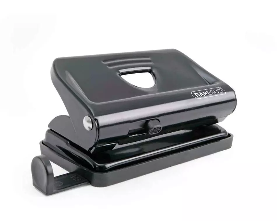 Rapesco Locher PF810 MB1 12 Seiten, Schwarz