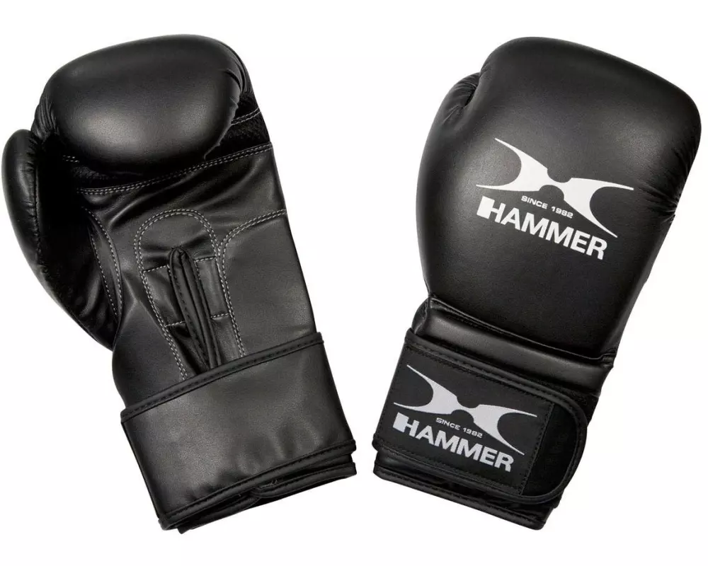 HAMMER Boxhandschuhe Premium Training - 10 oz Schwarz