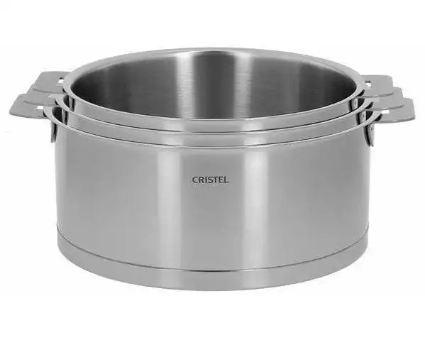 Cristel Kochtopf Strate 3-teilig