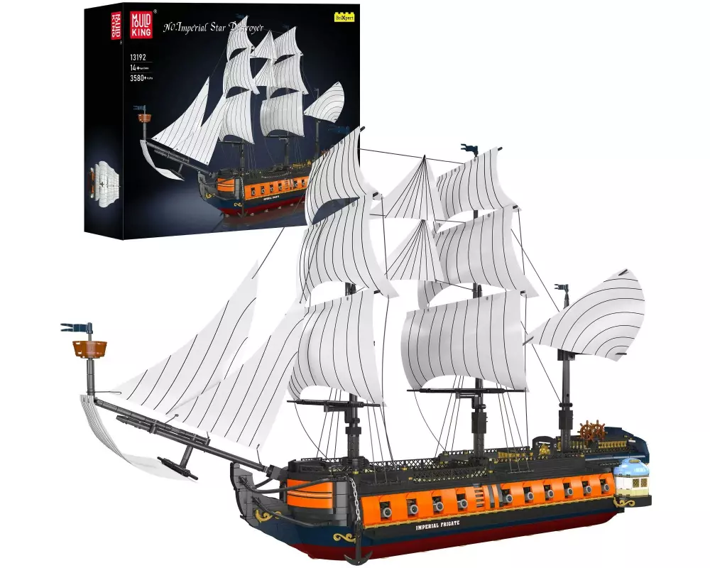 Mould King Imperial Star Destroyer Nautik Marine Klemmbaustein-Set