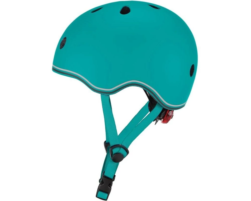 GLOBBER Kinderhelm Go Up Lights Türkis, XS-S