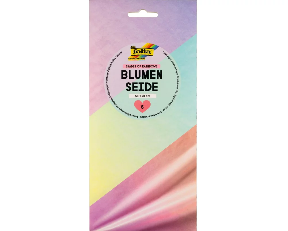 Folia Seidenpapier 50 x 70 cm, 6 Bogen