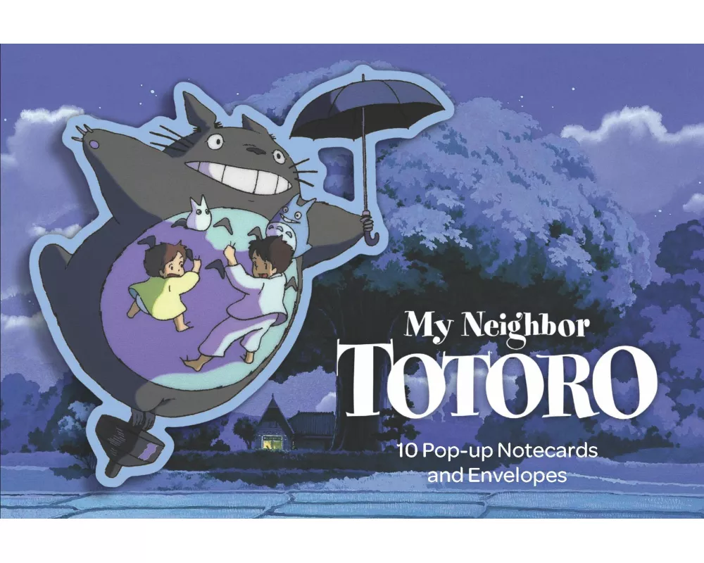 My Neighbor Totoro: 10 Pop-Up Notecards and Envelopes
