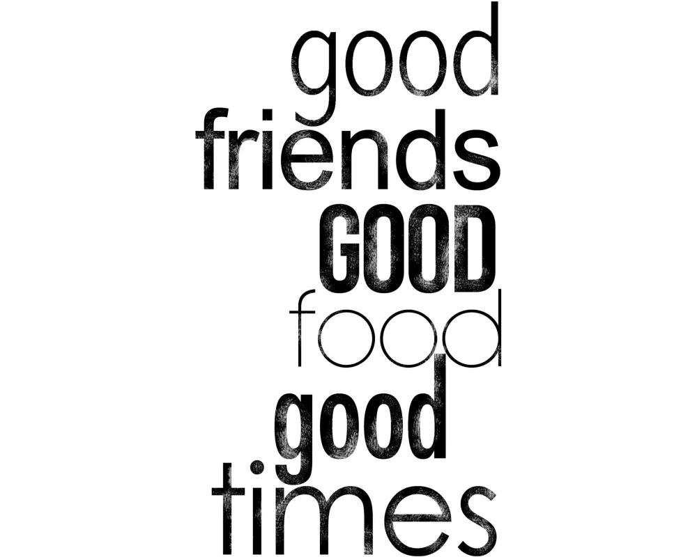 Braun + Company Papierservietten Good Friends, 33 cm x 33 cm, 20 Stück