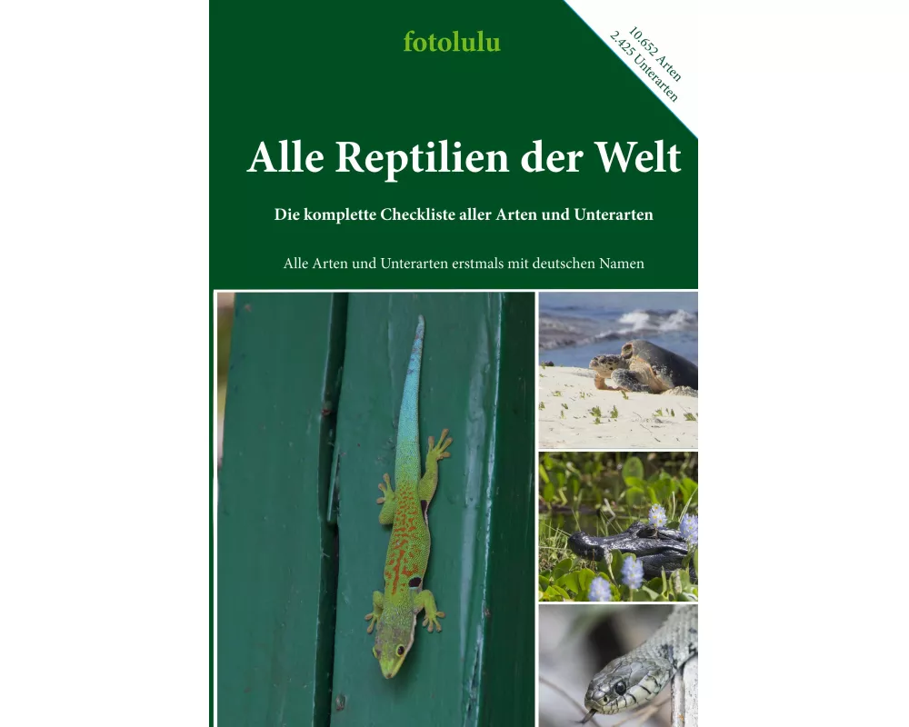 Alle Reptilien der Welt