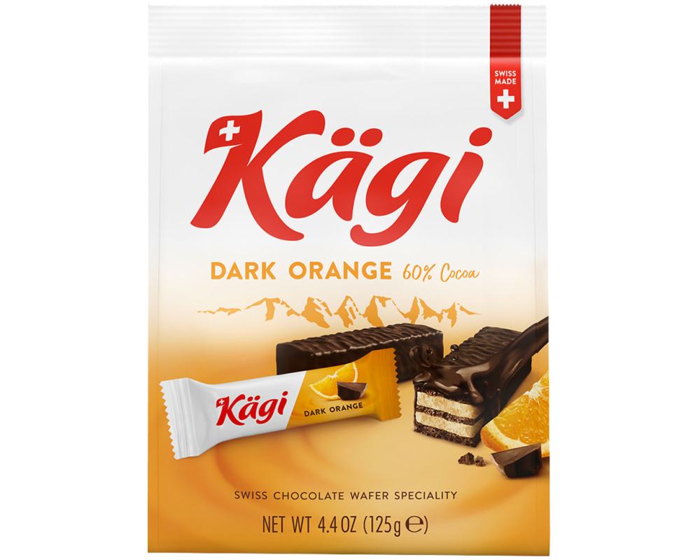 Kägi fret Schokoladenriegel Minis Dark Orange 125 g