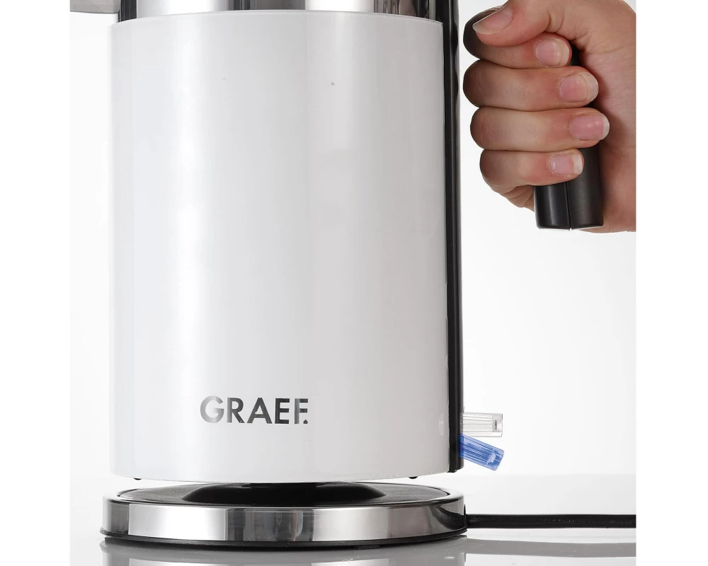 Graef Wasserkocher WK 61 Edelstahl weiss 1.5 l 2015 W