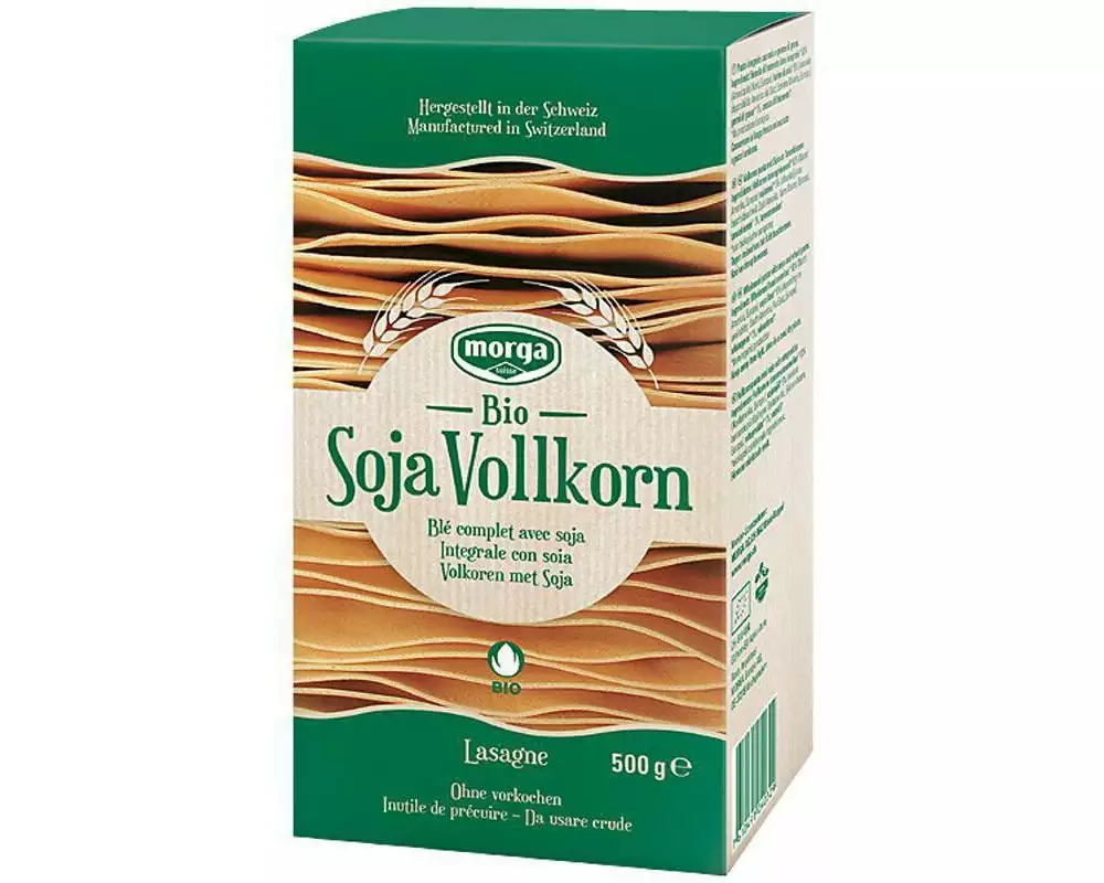 Morga Lasagne Soja Bio 500 g