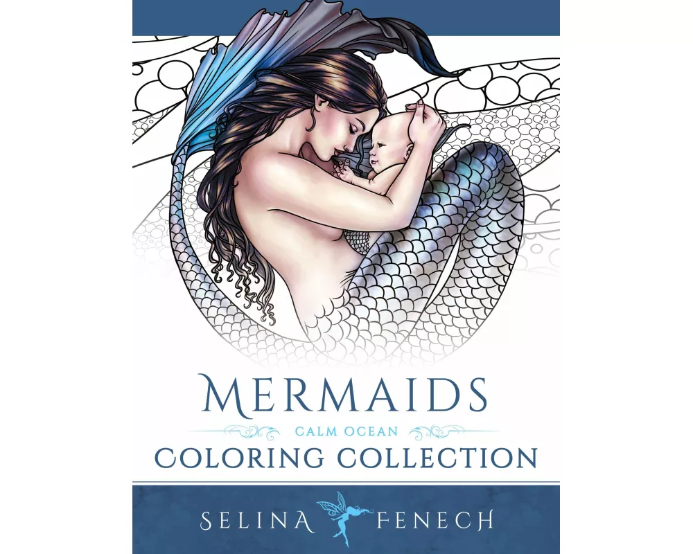 Mermaids - Calm Ocean Coloring Collection