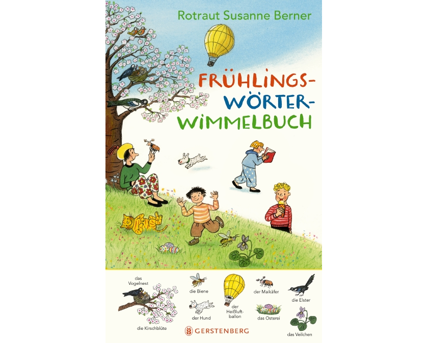 Frühlings-Wörterwimmelbuch